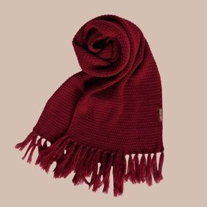 TAYLOR SWIFT RED KNIT SCARF